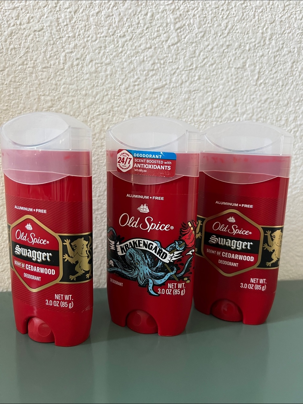 Old Spice Deoderant- Swagger & Krakengard- NWT